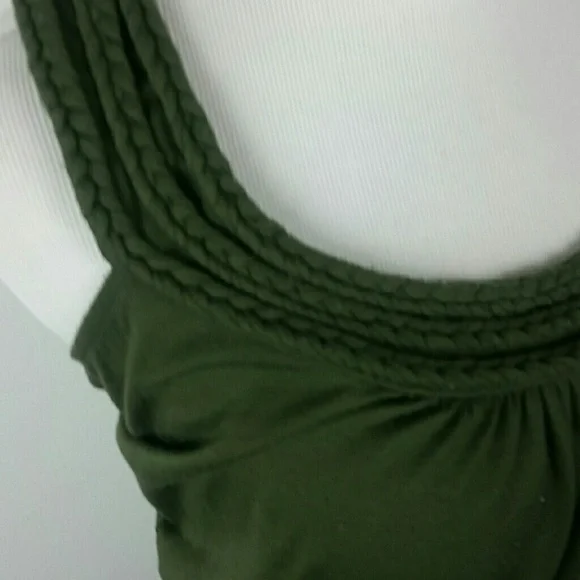 PINK ROSE l Olive Sleeveless Knit Dress E1 - Picture 5 of 7